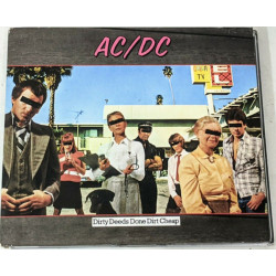 AC/DC–DIRTY DEEDS DONE DIRT CHEAP CD. 696998020221