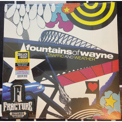 FOUNTAINS OF WAYNE -TRAFFIC AND WEATHER RSD-BF-2022 VINYL GOLD WITH BLACK SWIRL 0848064014249