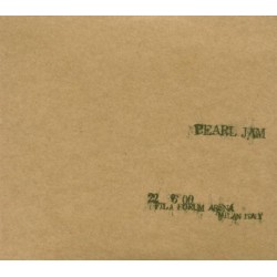 PEARL JAM-22 6 00-FILA FORUM ARENA-MILAN-ITALY CD