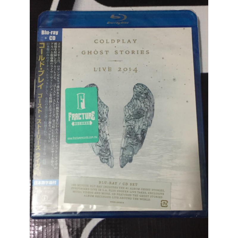 COLDPLAY-GHOST STORIES-LIVE 2014 BLU-RAY/CD   4943674200436